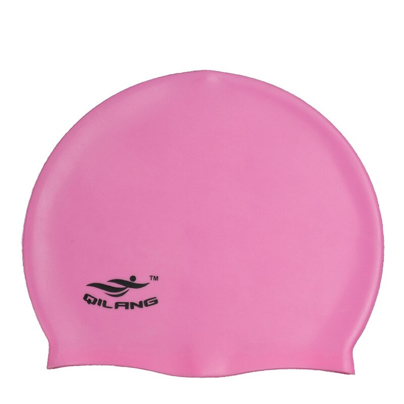 2020 Swimming Cap Silicone Women Men Waterproof Plus Size Colorful Adult Long Hair Sports High Elastic Adults Swim Pool Hat