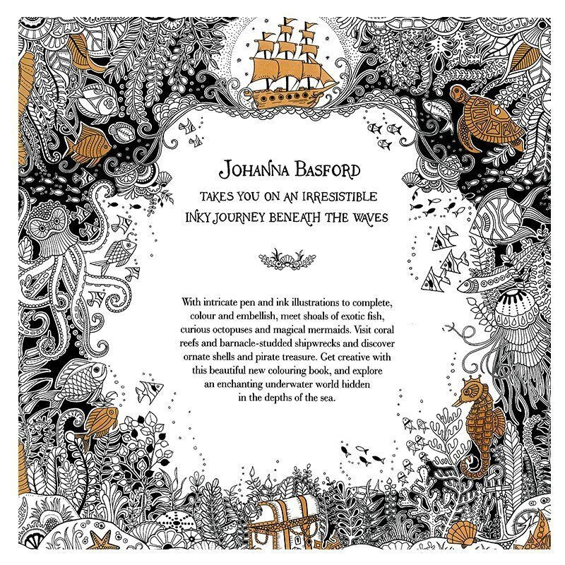 1 Piece 24 Pages Relieve Stress Colored Paint Drawing Book For Children Adult Artist Kill Time Coloring Painting Book 03162