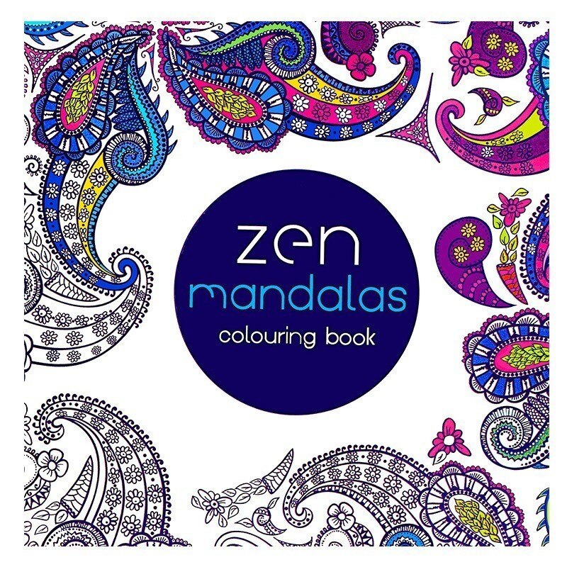1 Piece 24 Pages Relieve Stress Colored Paint Drawing Book For Children Adult Artist Kill Time Coloring Painting Book 03162