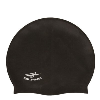 2020 Swimming Cap Silicone Women Men Waterproof Plus Size Colorful Adult Long Hair Sports High Elastic Adults Swim Pool Hat