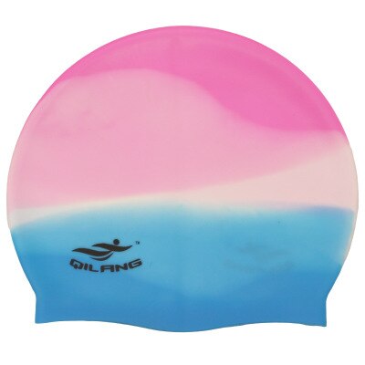 2020 Swimming Cap Silicone Women Men Waterproof Plus Size Colorful Adult Long Hair Sports High Elastic Adults Swim Pool Hat