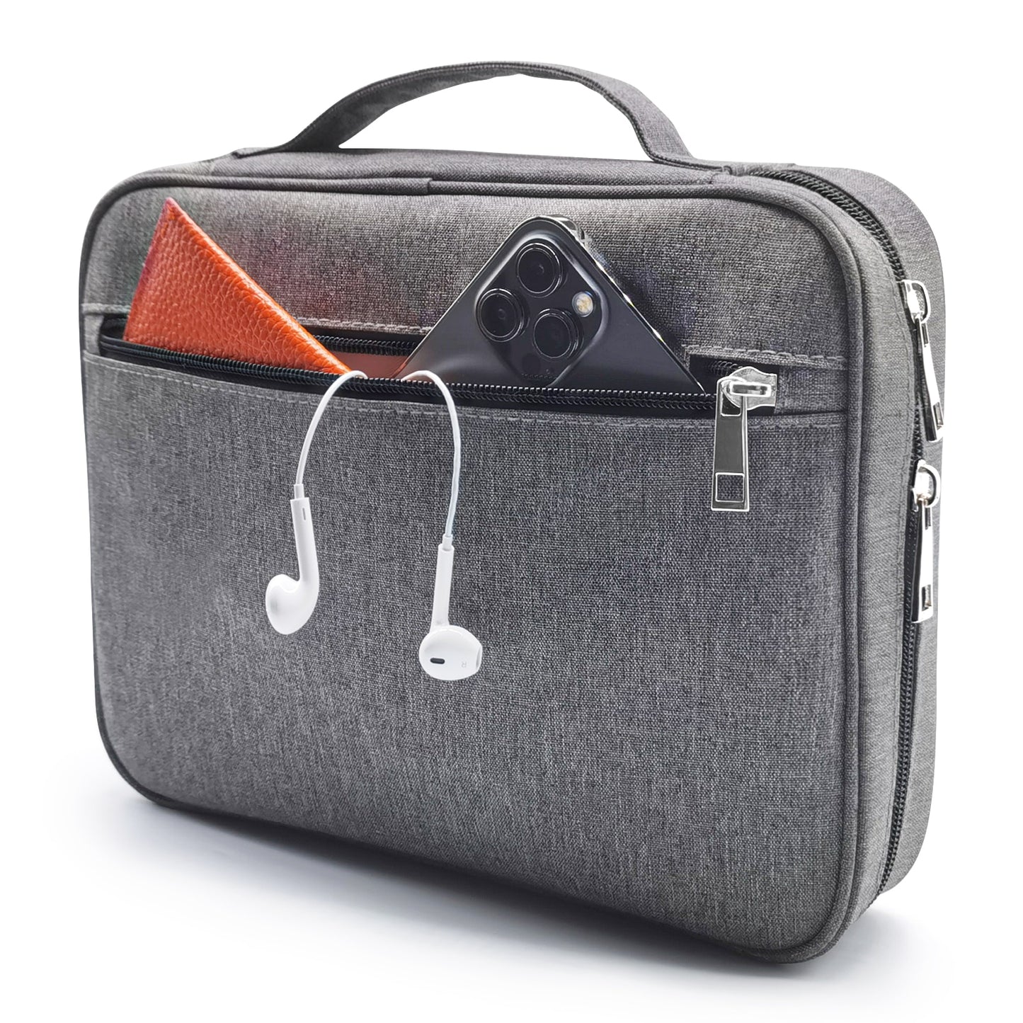 Bible Storage Bag Bible Study Book Holy Cover Case Carry Bag Protective Canvas Handbag Book Storage Bag Dust Christian Hurch Bag