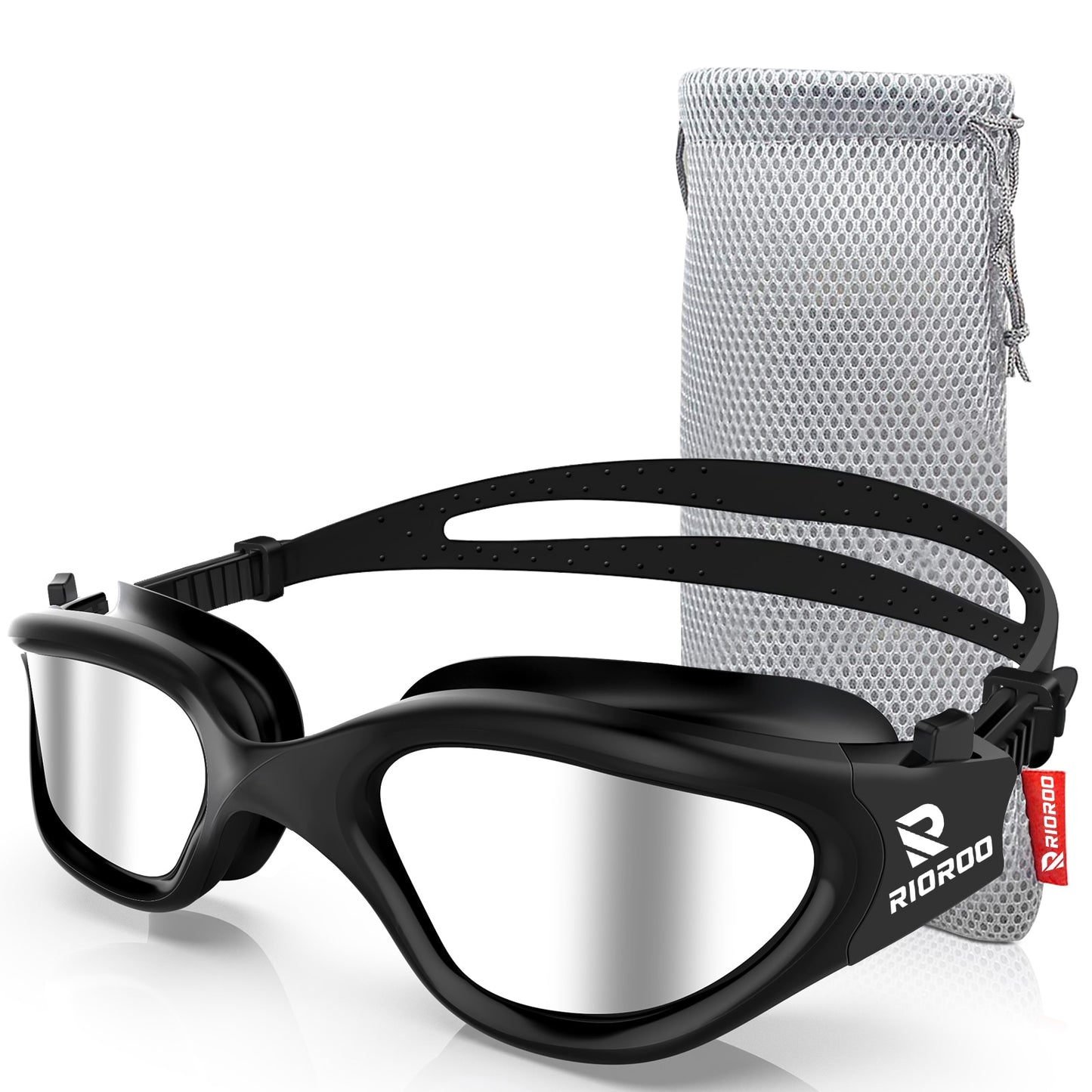 Adults Swimming Glasses Polarized Swim Goggles for Anti Fog/No Leak/Clear Wide Vision/UV Protection/Professional Pool Open Water