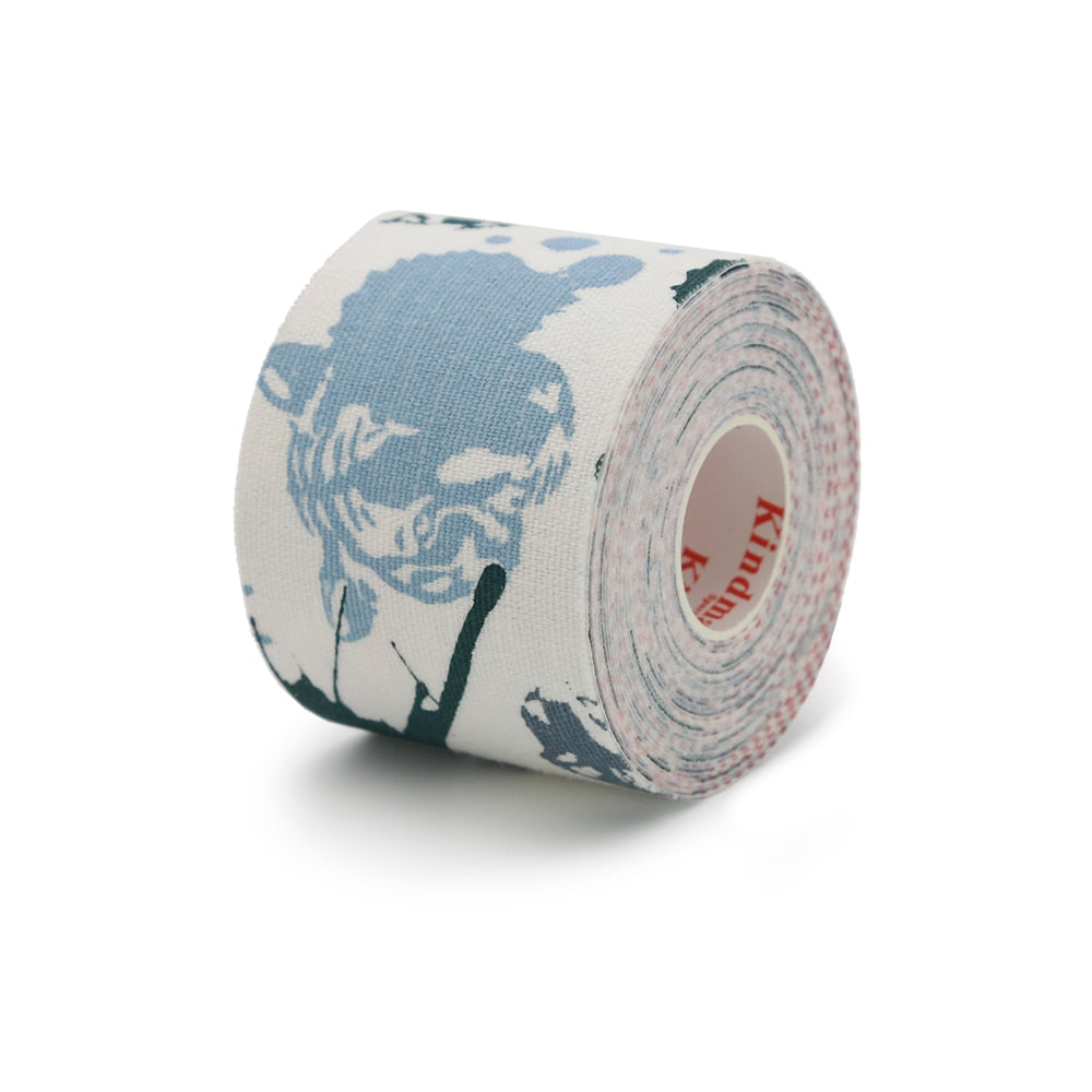 Kindmax Kinesiology Tape Athletic Sport Strapping Volleyball Kneeling Muscle Prevent Splashing Water,5cm x 5m Roll