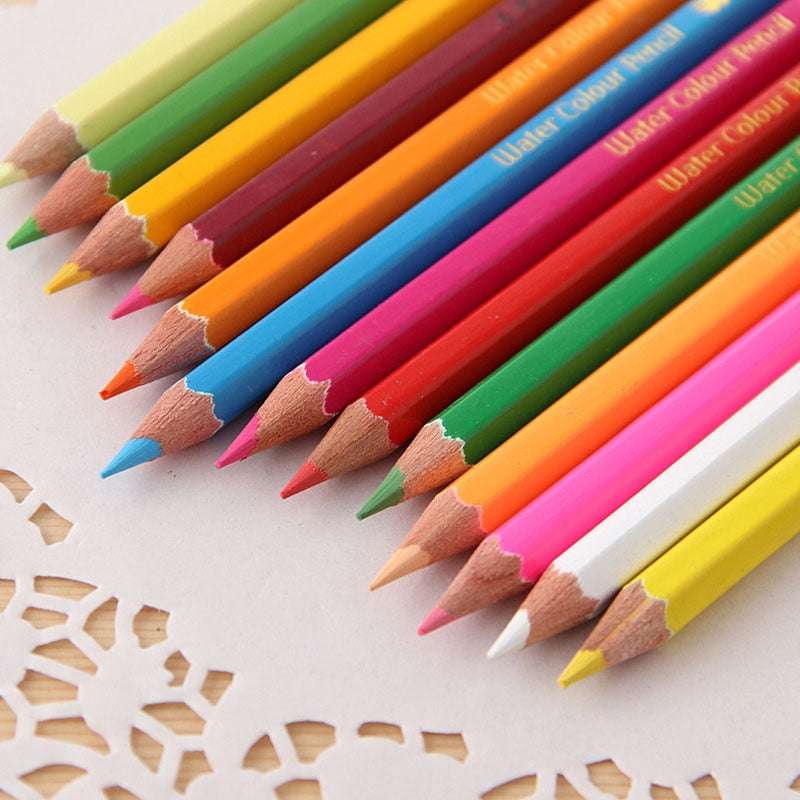 36pcs/Set Creative Upscale Gift For Kids 36 Colors Fashion Wooden Colored Pencils Set Painting Graffiti Mark Tool Sketch Pencils