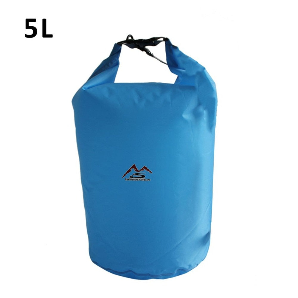 5L10L20L40L70L Waterproof Bag Large Capacity Pouch Dry Sack for Camping Drifting Swimming Rafting Kayaking River Trekking Bags