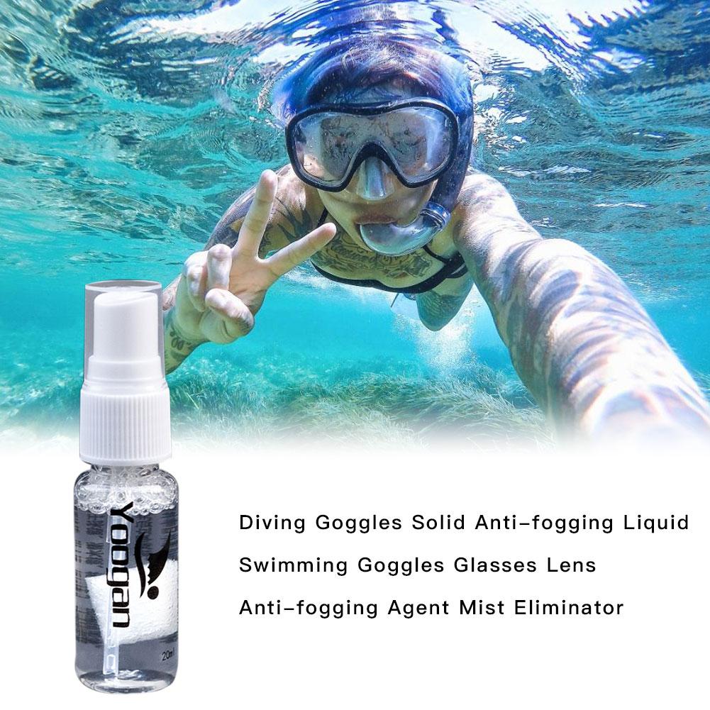 20ml Anti-Fog Spray Eyeglass Lens Anti-fogging For Diving Goggles Solid Antifogging Liquid Swimming Goggles Mist Eliminator