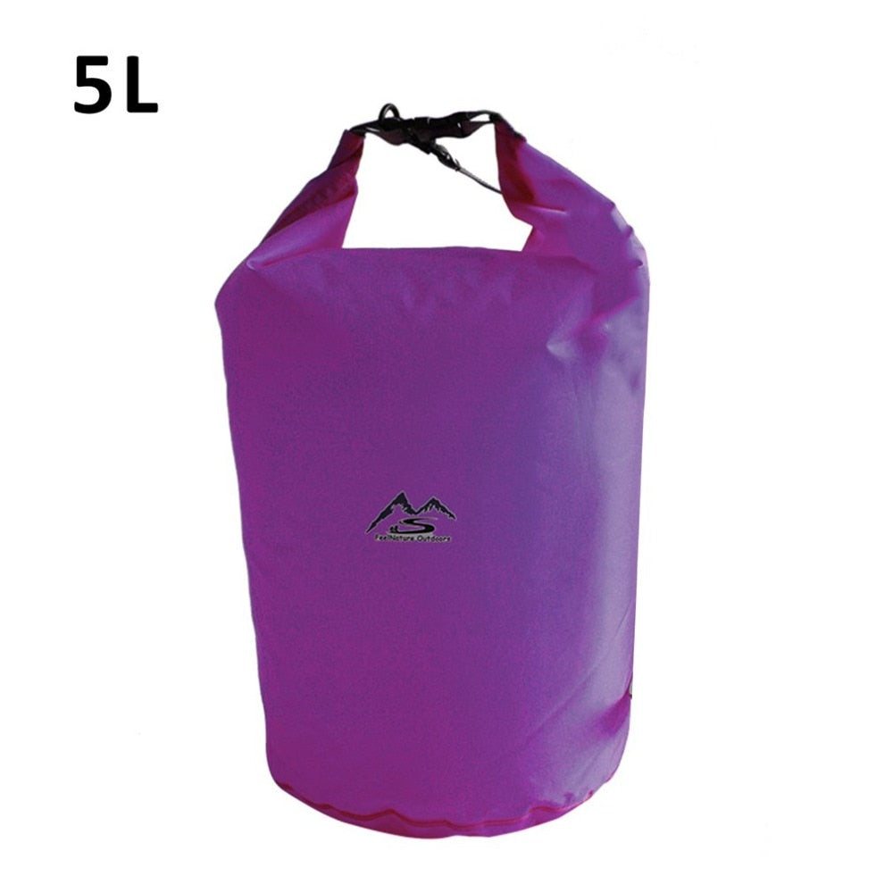5L10L20L40L70L Waterproof Bag Large Capacity Pouch Dry Sack for Camping Drifting Swimming Rafting Kayaking River Trekking Bags