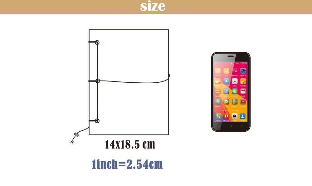 Diary Journals notebook genuine leather Binder Sketchbook vintage Planner A5 Travel note book stationary school office supplies