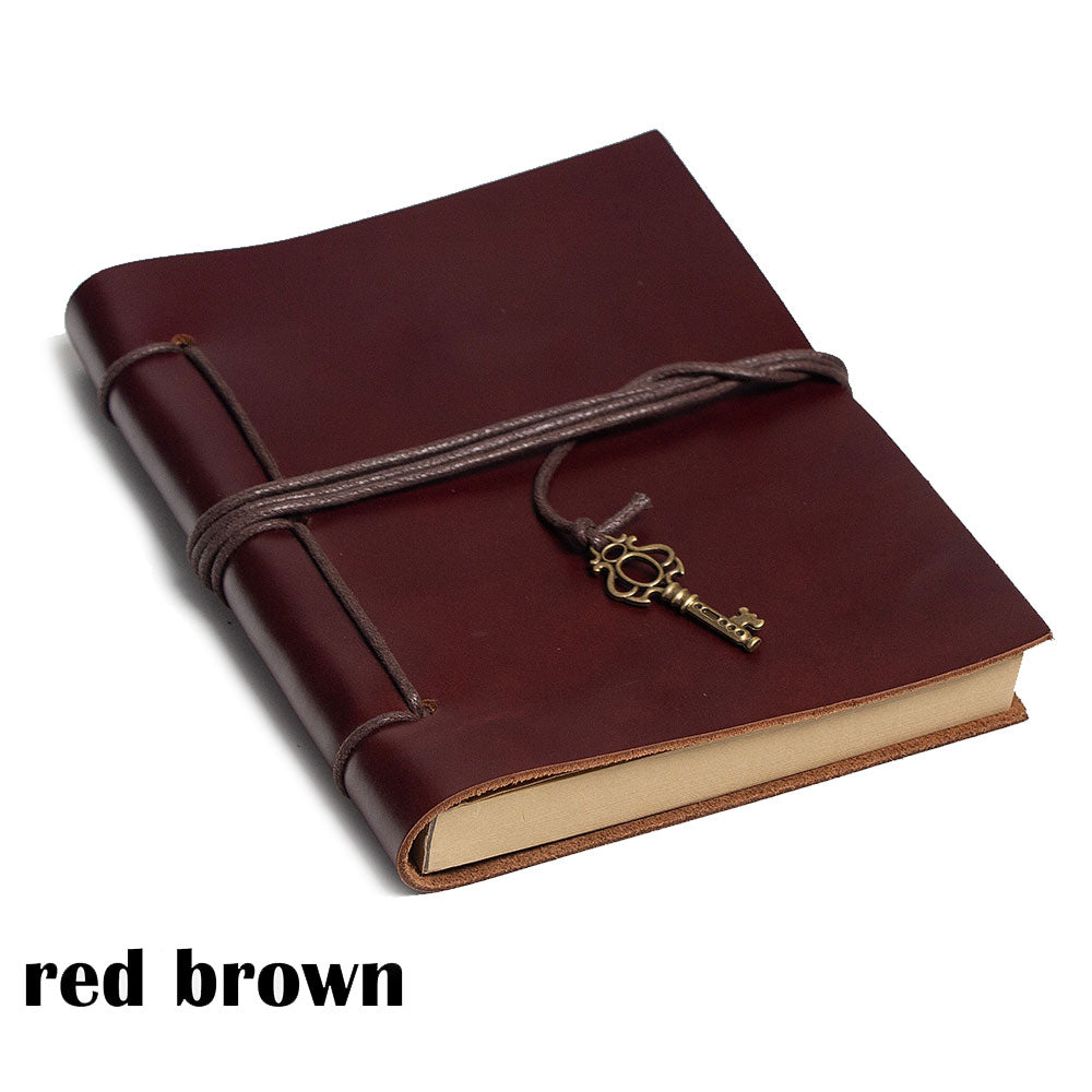 Diary Journals notebook genuine leather Binder Sketchbook vintage Planner A5 Travel note book stationary school office supplies