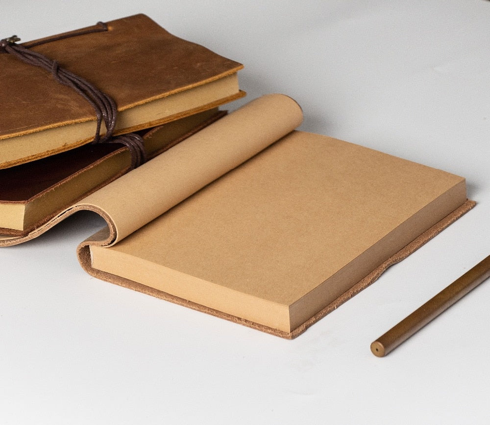 Diary Journals notebook genuine leather Binder Sketchbook vintage Planner A5 Travel note book stationary school office supplies