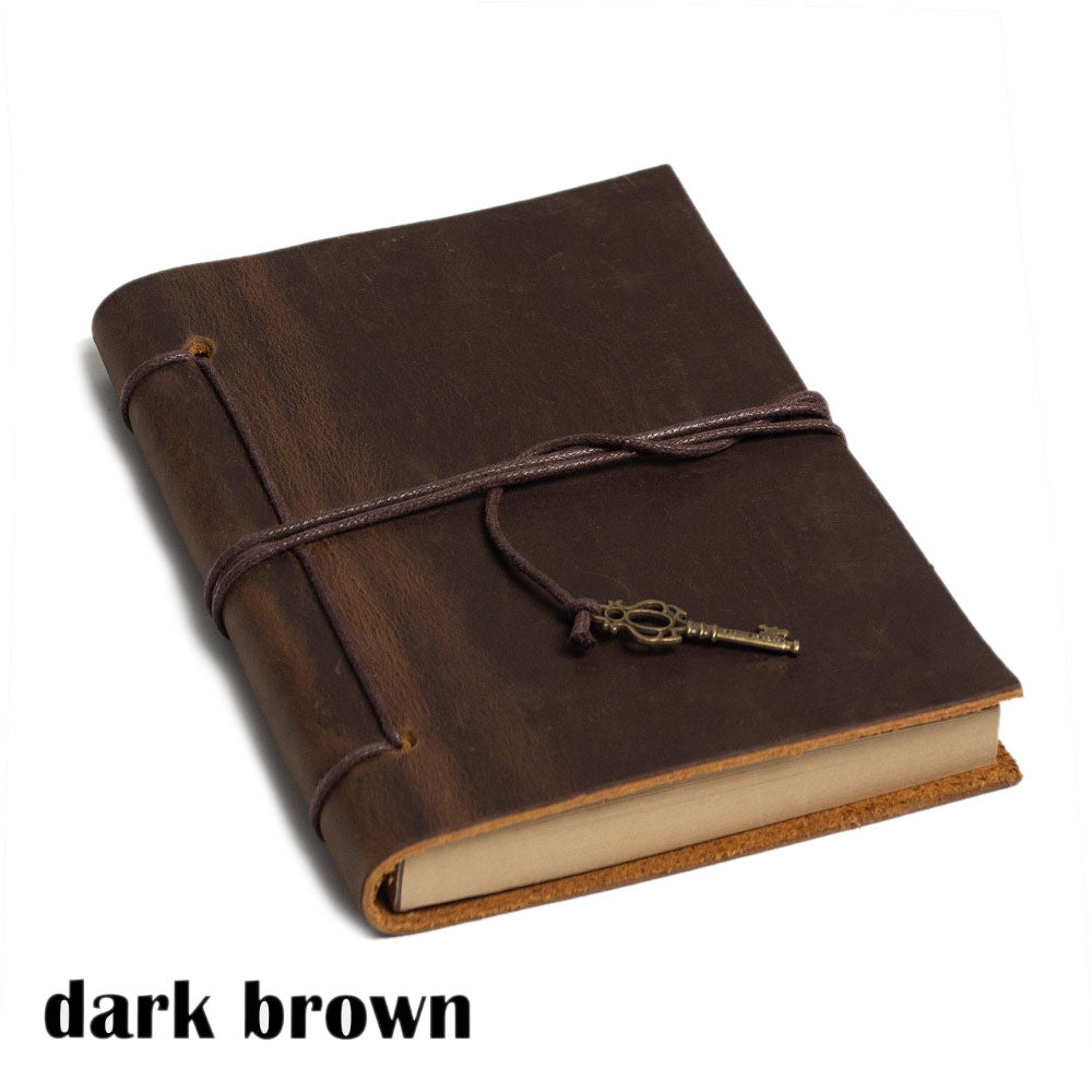 Diary Journals notebook genuine leather Binder Sketchbook vintage Planner A5 Travel note book stationary school office supplies