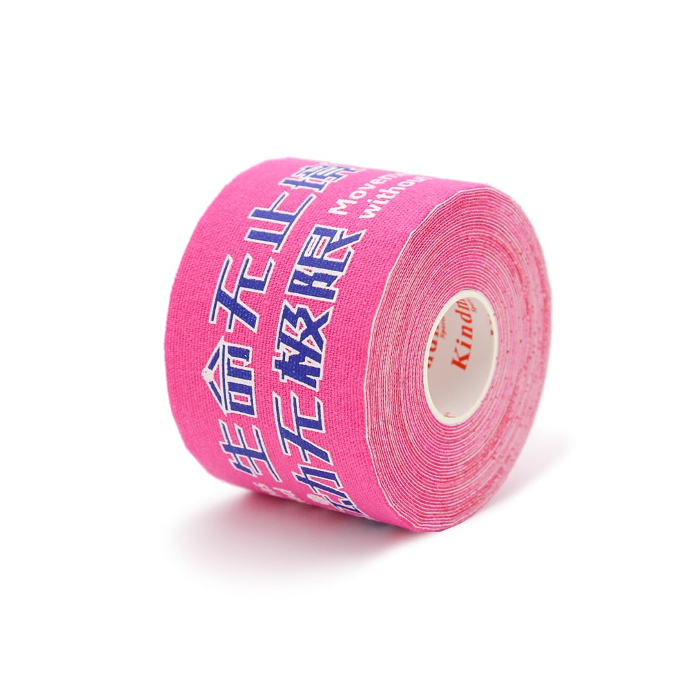 Kindmax Kinesiology Tape Athletic Sport Strapping Volleyball Kneeling Muscle Prevent Splashing Water,5cm x 5m Roll