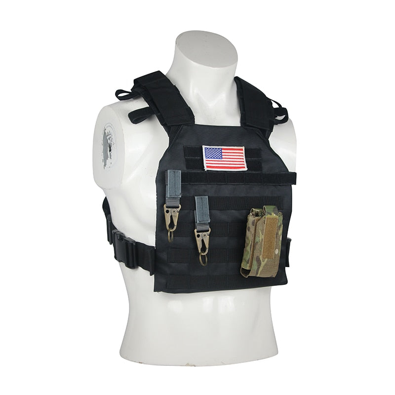 Military Tactical Vest Airsoft  Hunting Vests Molle Plate Carrier Vest Outdoor CS Protective Training Vest Military Equipment