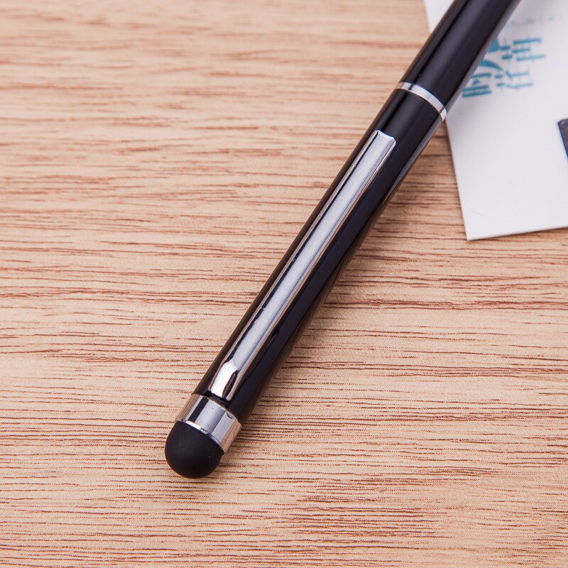 1pcs Fashion Metal Touch Screen Ballpoint Pen Luxurious Business Gift Office Stationery Supplies Practical Writing Pen