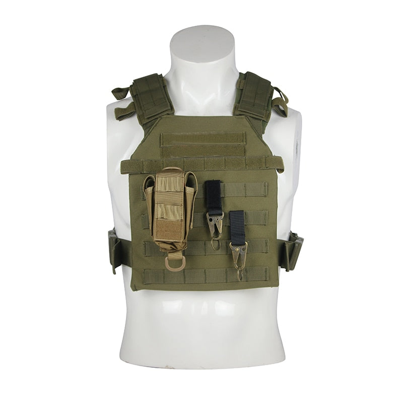 Military Tactical Vest Airsoft  Hunting Vests Molle Plate Carrier Vest Outdoor CS Protective Training Vest Military Equipment