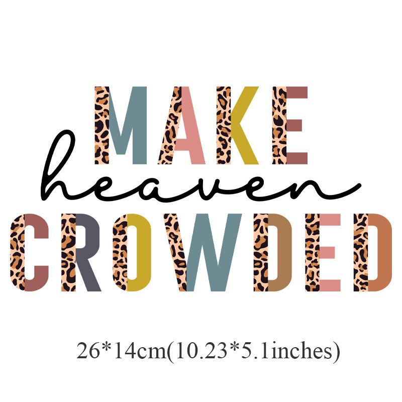 Jesus Letter Patches On Clothes DIY Washable Decals T-Shirt Thermo Adhesive Stickers Fashion Lady Iron-On Transfer For Clothing