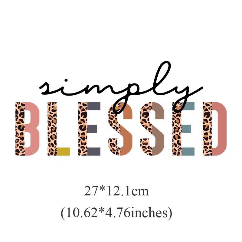 Jesus Letter Patches On Clothes DIY Washable Decals T-Shirt Thermo Adhesive Stickers Fashion Lady Iron-On Transfer For Clothing