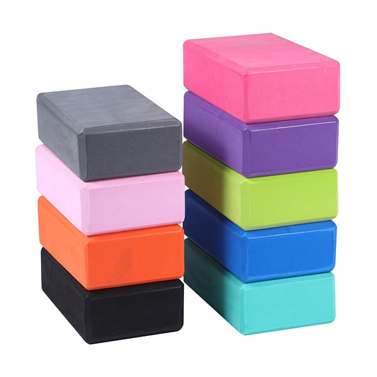 EVA Gym Blocks Foam Brick Training Exercise Fitness Set Tool Yoga Bolster Pillow Cushion Stretching Body Shaping yoga blocks