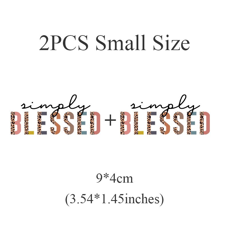 Jesus Letter Patches On Clothes DIY Washable Decals T-Shirt Thermo Adhesive Stickers Fashion Lady Iron-On Transfer For Clothing