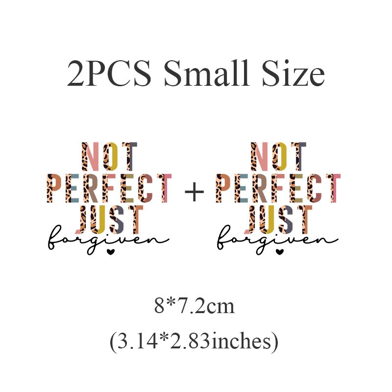 Jesus Letter Patches On Clothes DIY Washable Decals T-Shirt Thermo Adhesive Stickers Fashion Lady Iron-On Transfer For Clothing