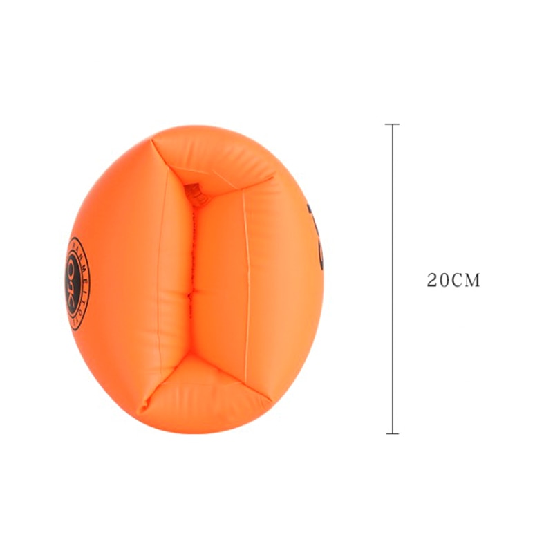 New 1Pair Swimming Inflatable Arm Rings For Adult Kids Portable Floating Circle Sleeves Pool Buoy Armbands Swimming Equipment