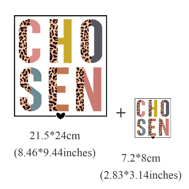 Jesus Letter Patches On Clothes DIY Washable Decals T-Shirt Thermo Adhesive Stickers Fashion Lady Iron-On Transfer For Clothing