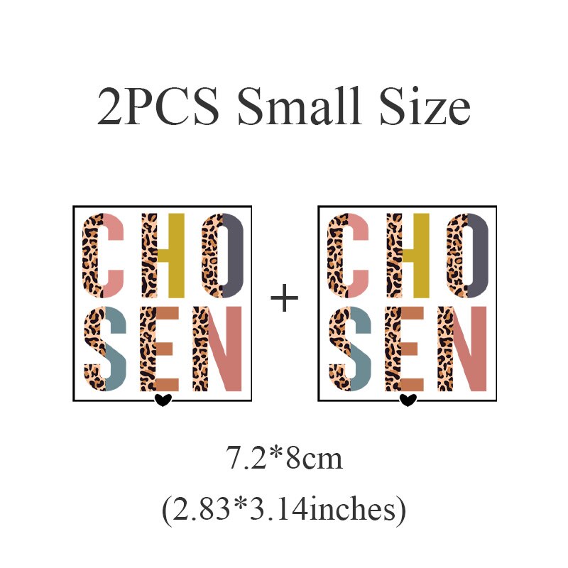 Jesus Letter Patches On Clothes DIY Washable Decals T-Shirt Thermo Adhesive Stickers Fashion Lady Iron-On Transfer For Clothing