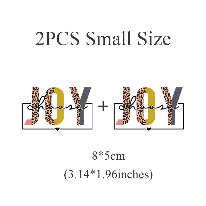 Jesus Letter Patches On Clothes DIY Washable Decals T-Shirt Thermo Adhesive Stickers Fashion Lady Iron-On Transfer For Clothing