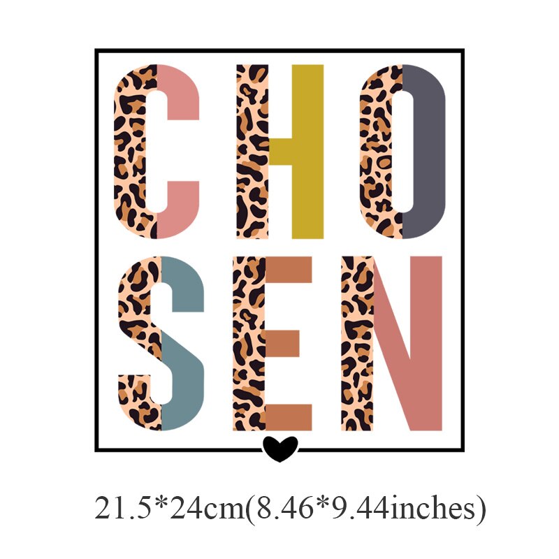 Jesus Letter Patches On Clothes DIY Washable Decals T-Shirt Thermo Adhesive Stickers Fashion Lady Iron-On Transfer For Clothing